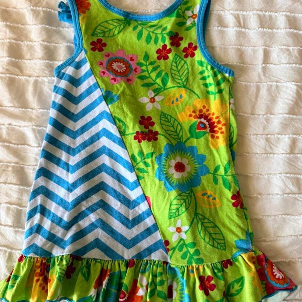 Bonnie jean girls dress with ruffles